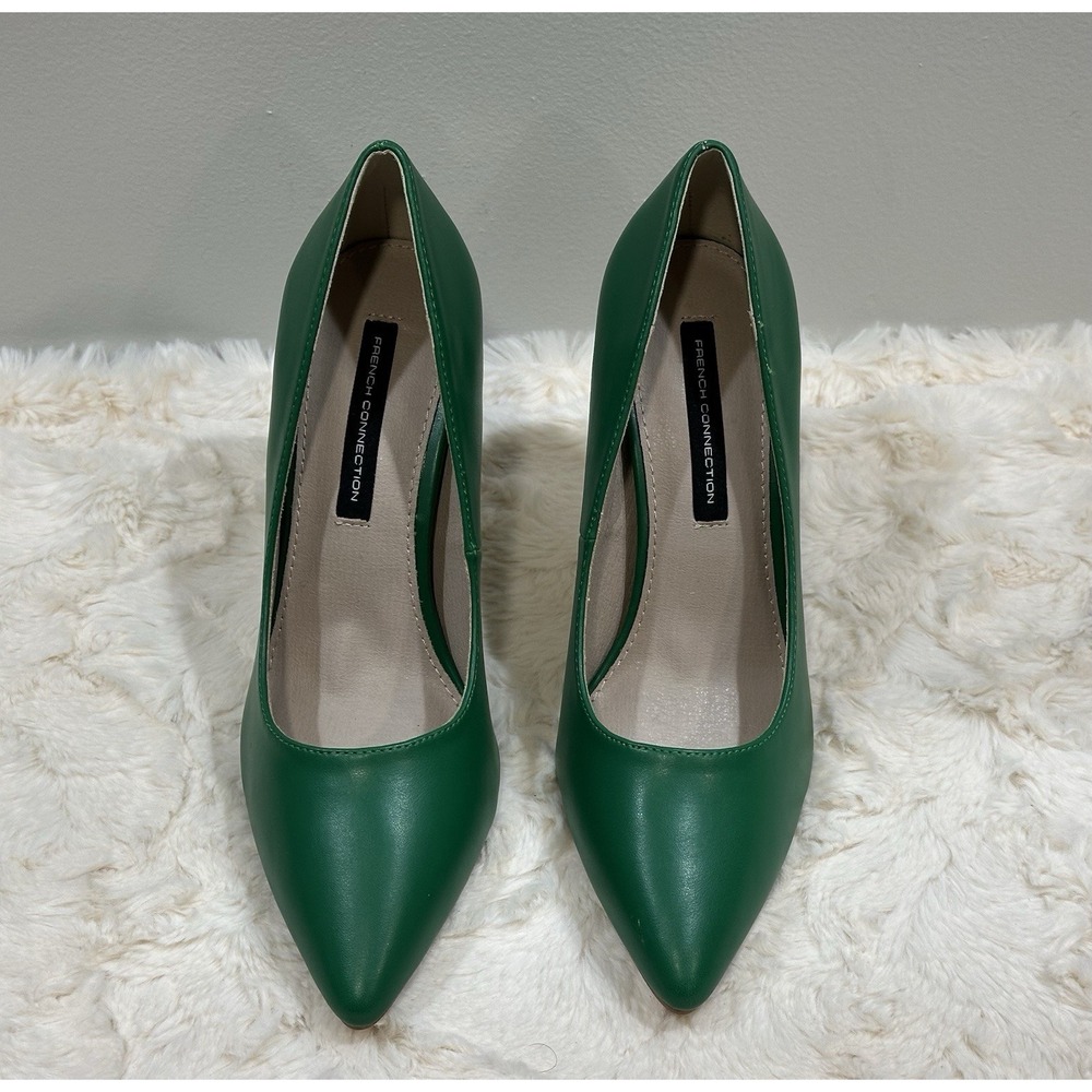 French Connection Womens Sierra Pointed Toe Comfortable Pumps Green Size 7 NWB - Picture 6 of 11